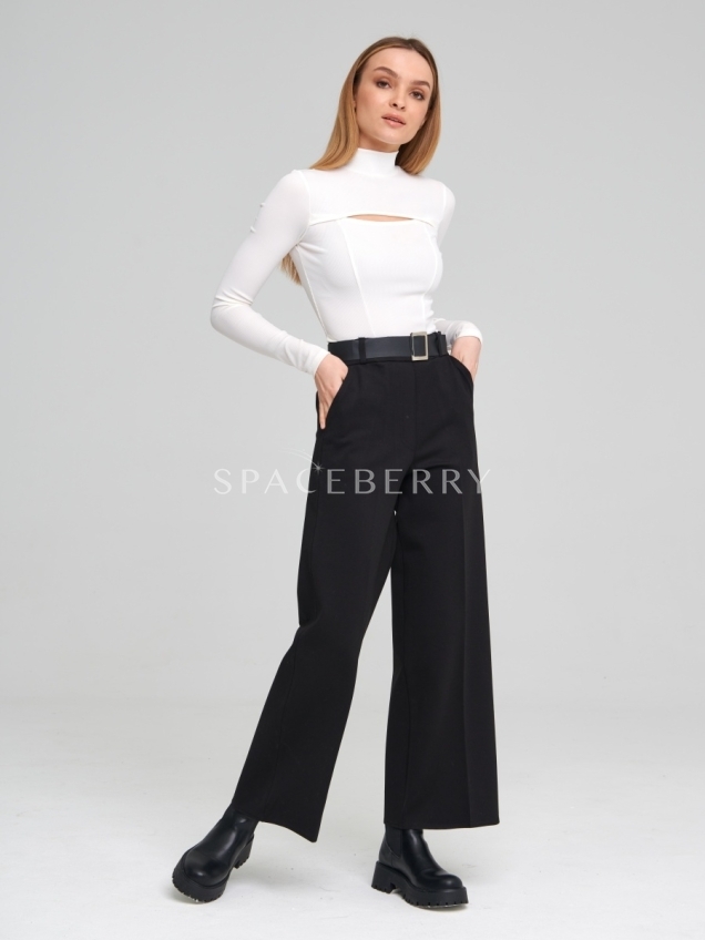 Женские широкие брюки, штаны классика